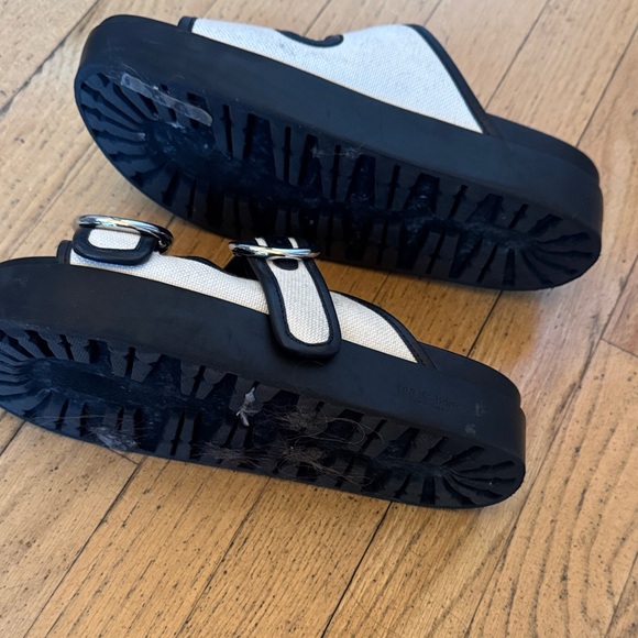 rag & bone Black and White Sandals - Picture 2 of 2